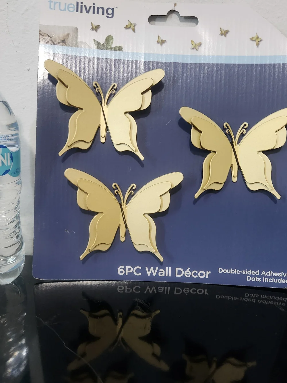 Gold Butterfly Wall Décor - 6PC